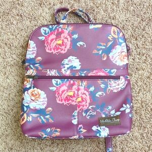 Matilda Jane Purple and Pink Floral Backpack